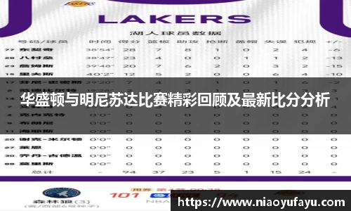 华盛顿与明尼苏达比赛精彩回顾及最新比分分析
